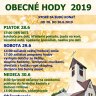 Leták obecné HODY 2019